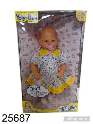 Imagen de BEBOTE YOLY BELL MI BEBE RIE 12.25